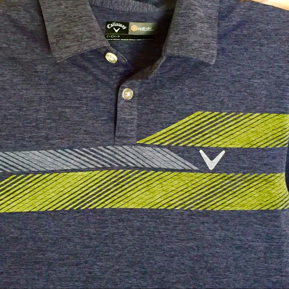 Like New: Men’s Callaway Opti-Dry Shirt - Picture 3 of 4